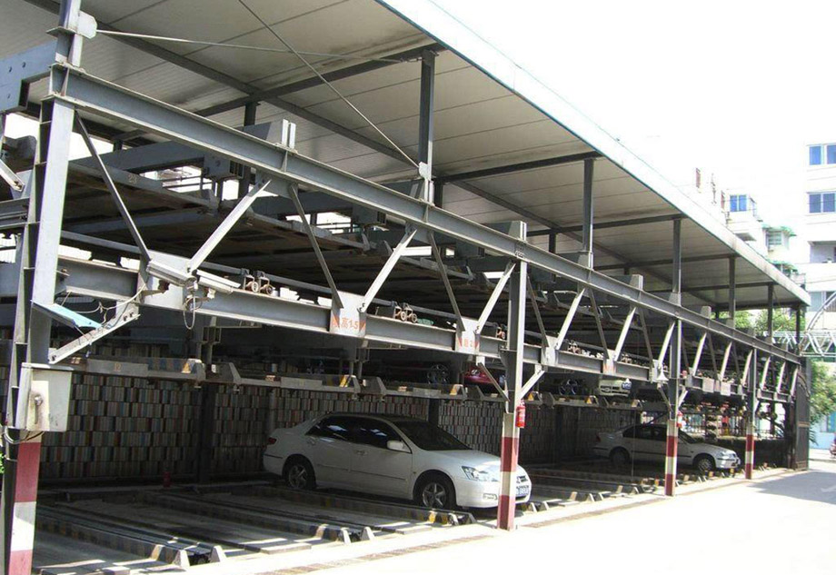 租赁垂直升降类机械式停车设备的主要组成部分