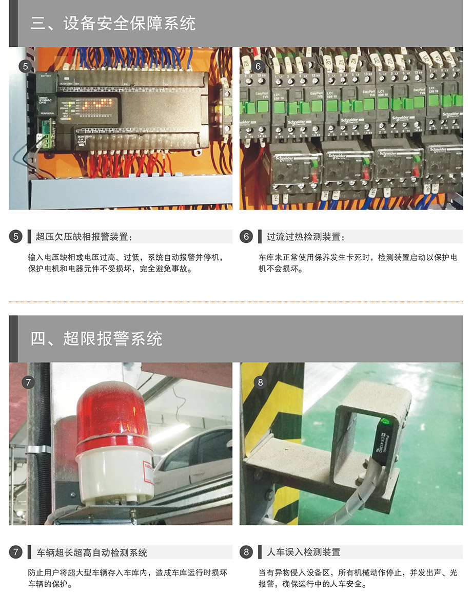 贵州PSH4-6四至六层升降横移机械车库安全保障系统